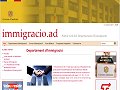 Departamento de inmigración en Andorra